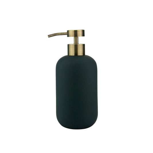 Mette Ditmer Lotus soap dispenser high anthracite