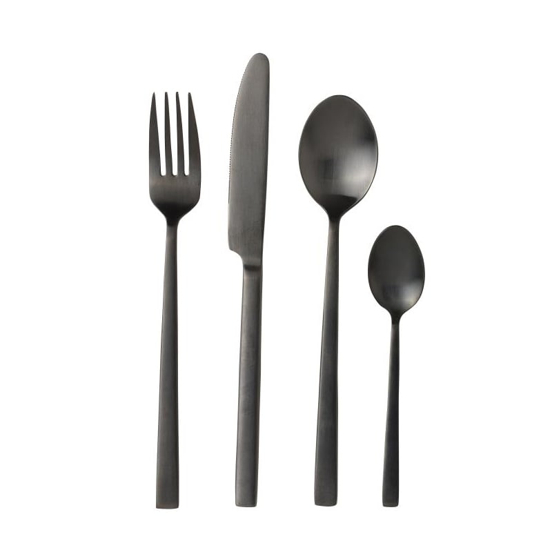 Bitz Bitz cutlery 16 pieces Black