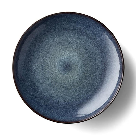 Bitz Bitz saucer Ø 40 cm black Black-dark blue