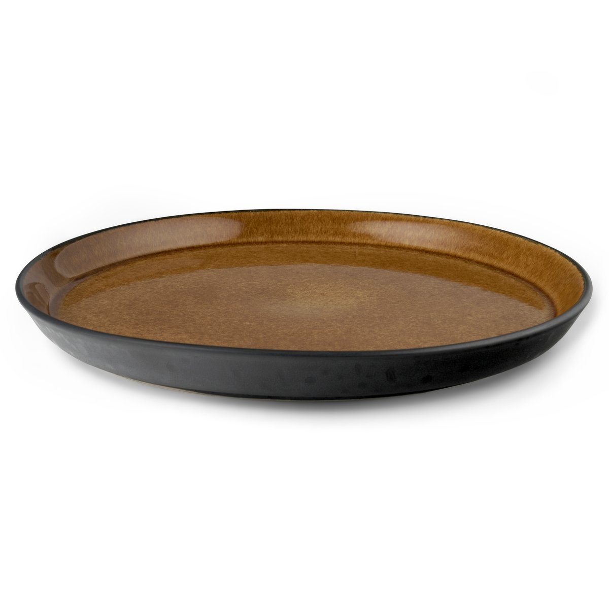 Bitz Bitz plate gastro Ø 27 cm Black-amber