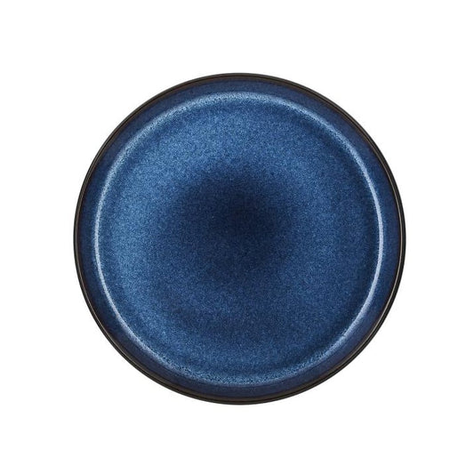 Bitz Bitz plate gastro Ø 21 cm Black-dark blue