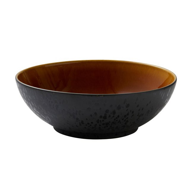 Bitz Bitz Salatschale Ø30 cm Schwarz-amber