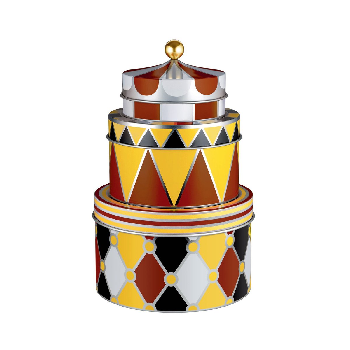 Alessi Circus storage jar 3-pack