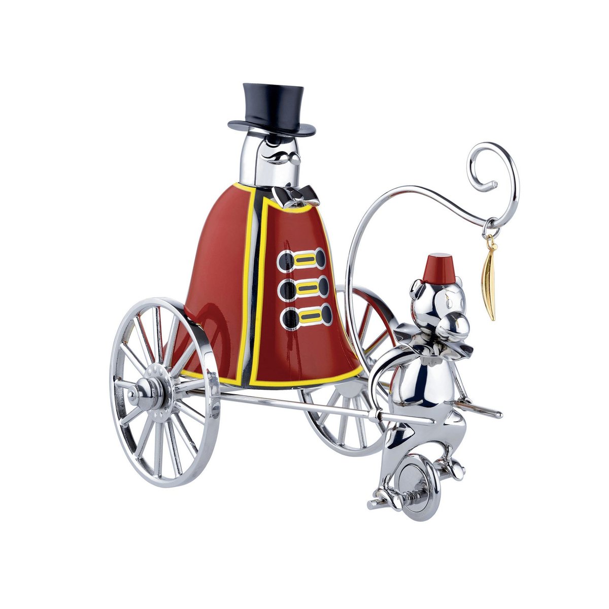 Alessi Circus Wecker Sprechstallmeister