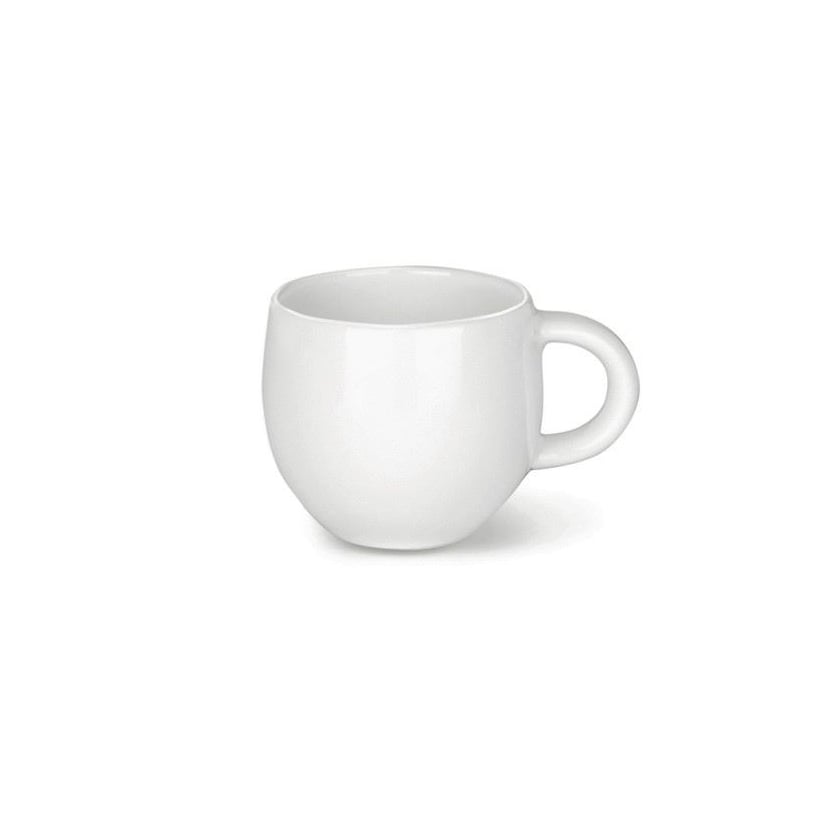 Alessi All-time mocha  Kaffeetasse 10cl Weiß