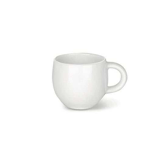 Alessi All-time mocha kaffekopp 10 cl Vit