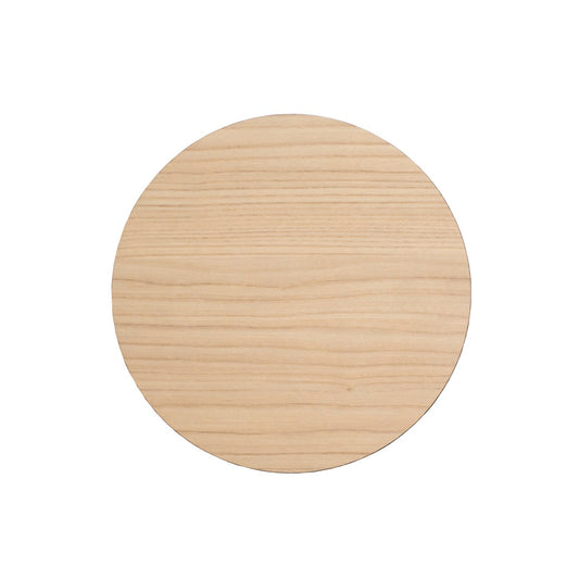 LIND DNA Cut & Serve circle round chopping board S Ash