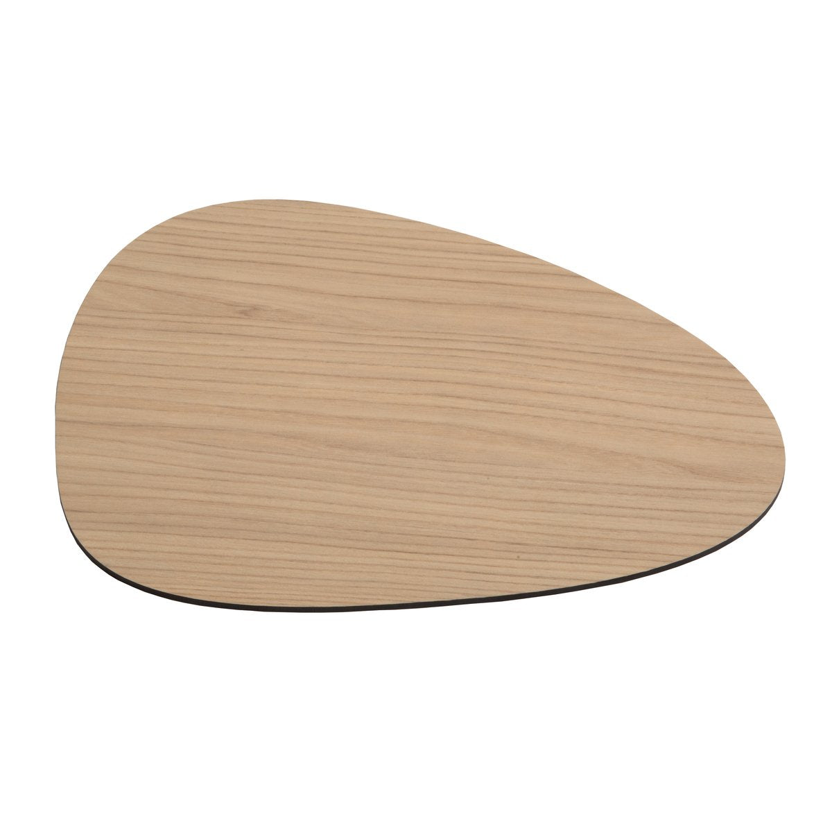 LIND DNA Cut & Serve curve chopping board L Ash