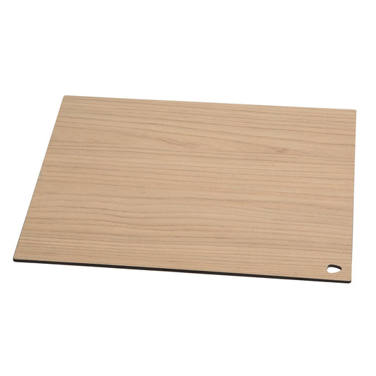 LIND DNA Cut & Serve square chopping board L Ash