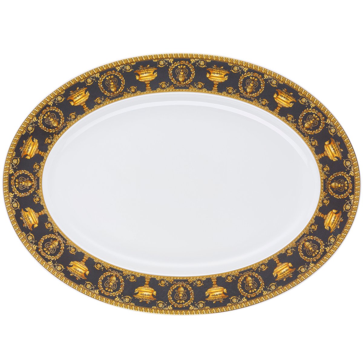 Versace Versace I love Baroque serving plate Nero