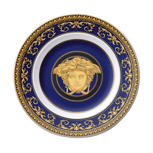 Versace Versace Medusa Blue kleiner Teller 18cm