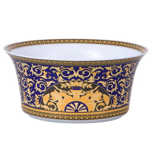 Versace Versace Medusa Blue salad bowl Large