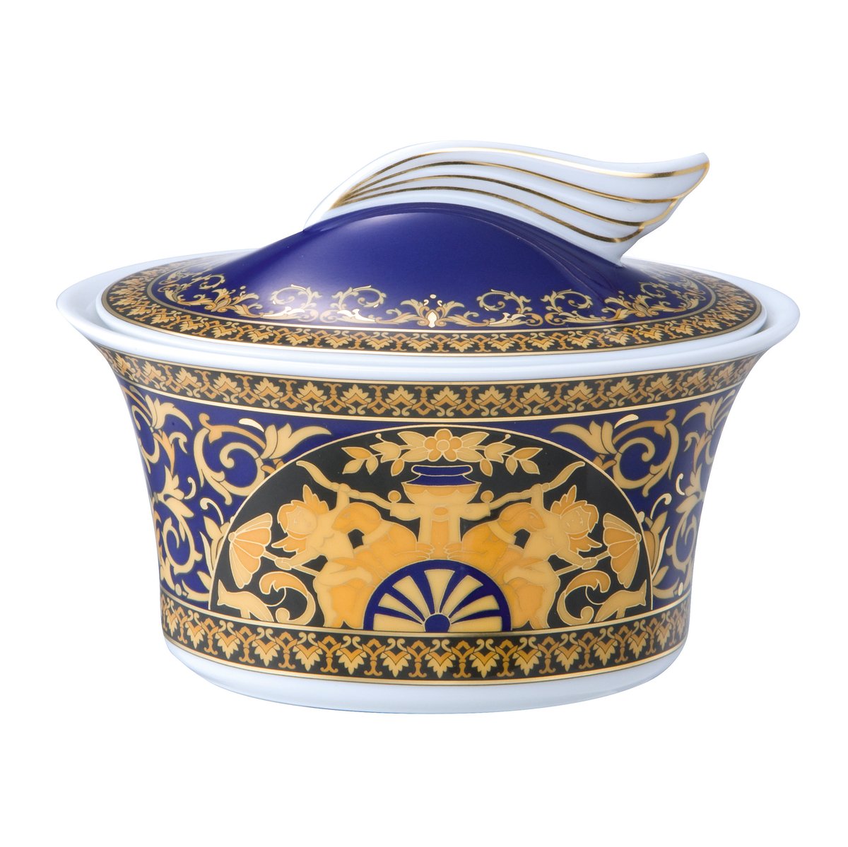 Versace Versace Medusa Blue sugar bowl I love Baroque