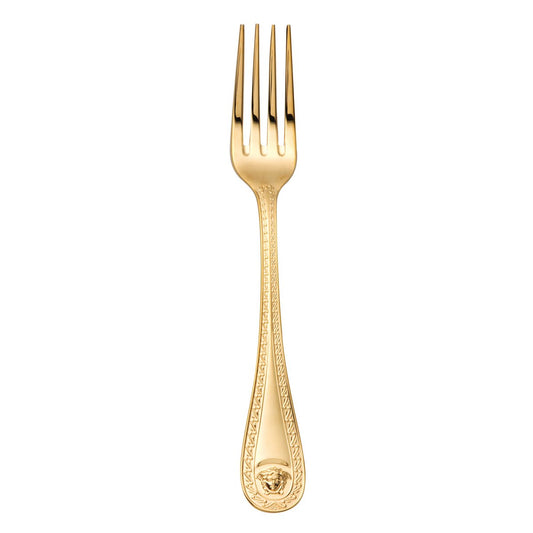 Versace Versace Medusa fork gold plated 20.5 cm