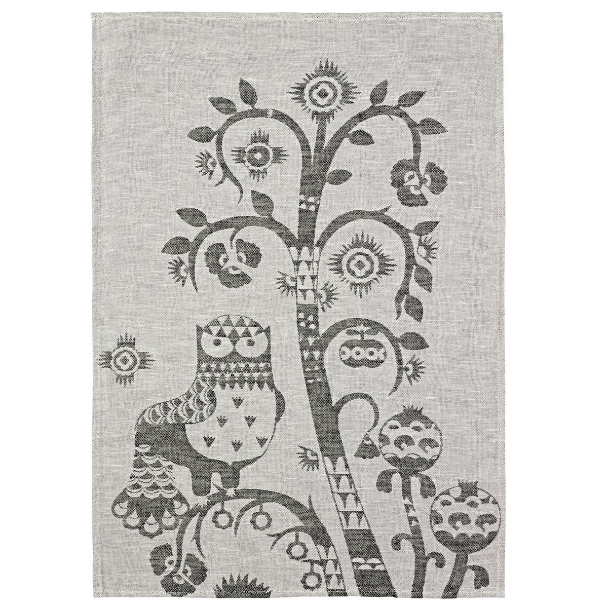 Iittala Taika kitchen towel 47x70 cm grey