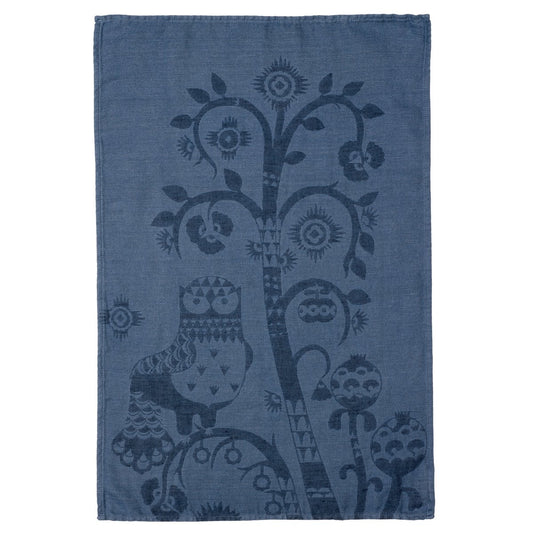 Iittala Taika kitchen towel 47x70 cm blue