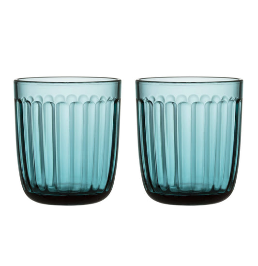 Iittala Raami Wasserglas 26 cl 2er-Pack Meeresblau