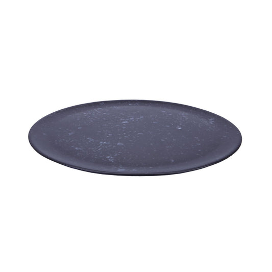 Aida Raw serving saucer Ø 42 cm black with dots