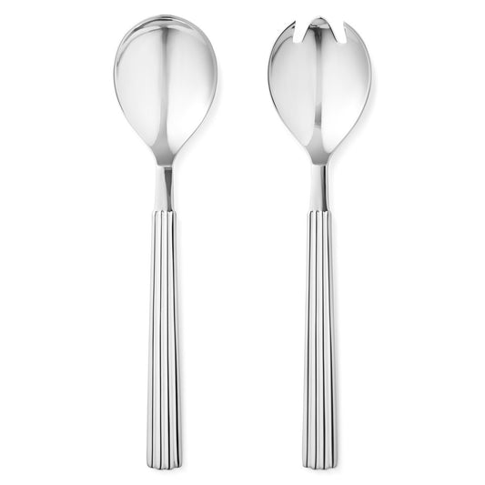 Georg Jensen Bernadotte Salatbesteck 2- Teile