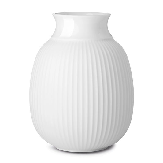 Lyngby Porcelæn Lyngby Curve vase 12 cm White