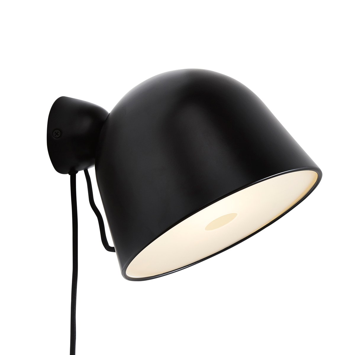 Woud Kuppi wall lamp 2.0 black