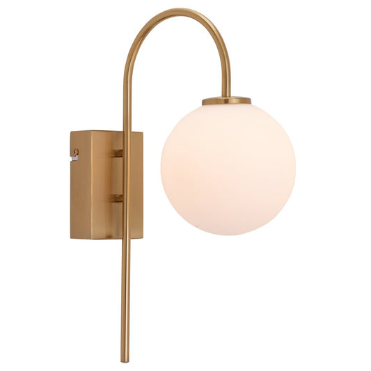 Herstal Ballon wall lamp brass