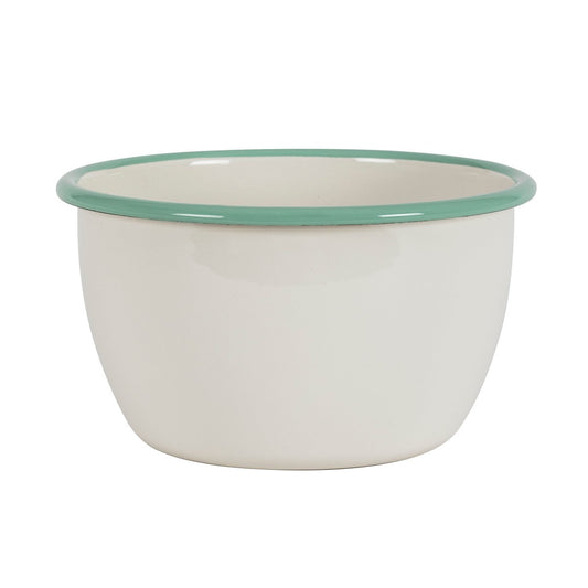 Kockums Jernverk Kockums enamel bowl 16 cm Cream Lux