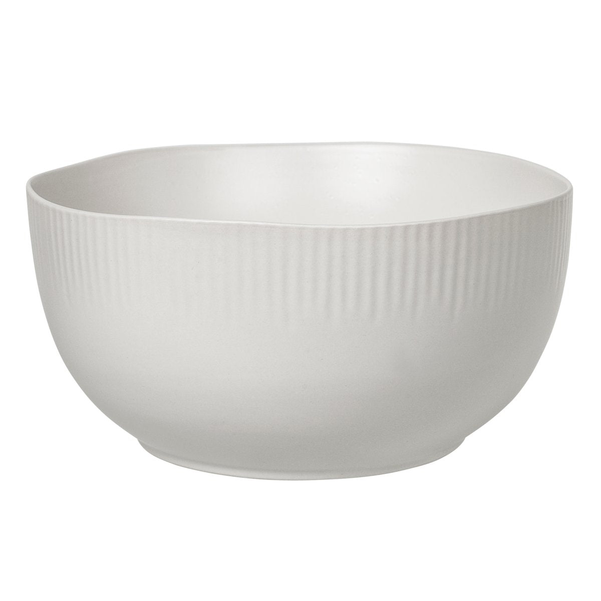 Broste Copenhagen Sandvig hög skål soft white Ø 25 cm