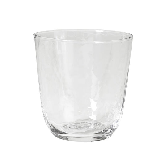 Broste Copenhagen Hammered dryckesglas 33,5 cl Klar