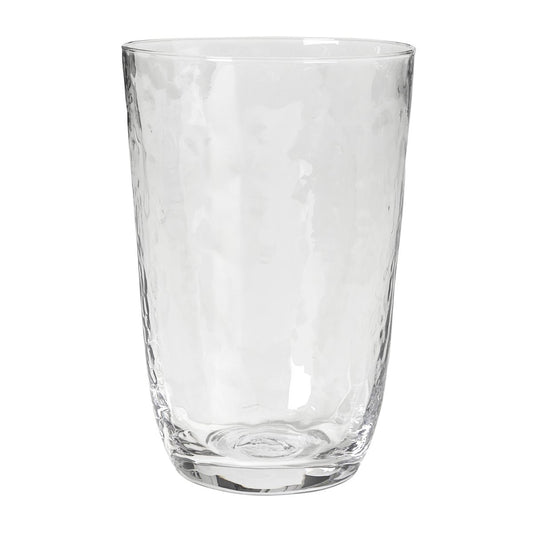 Broste Copenhagen Hammered dryckesglas 50 cl Klar