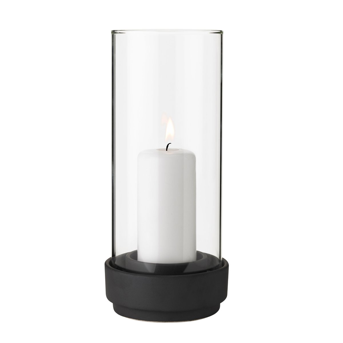 Stelton Hurricane lantern black Small