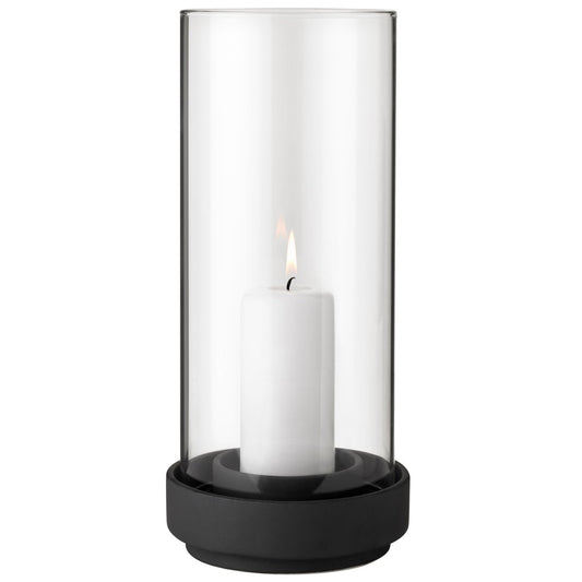 Stelton Hurricane lantern black Large