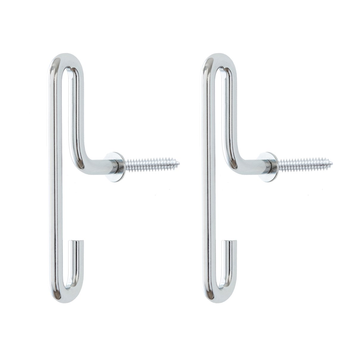 MOEBE Moebe wall hook small 2- pack Chrome