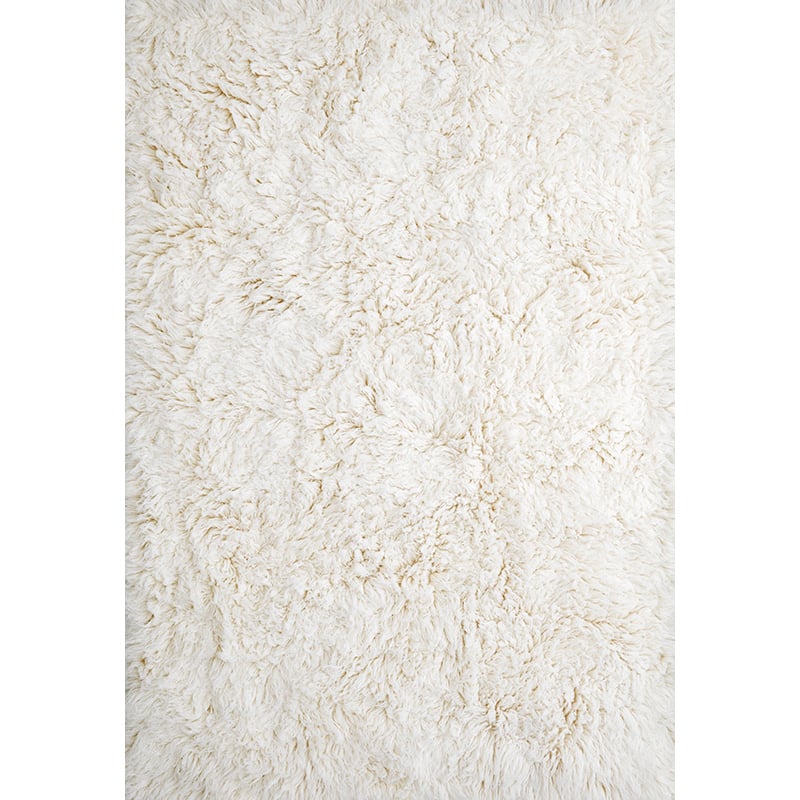 Layered Shaggy rug 250x350 cm Off White