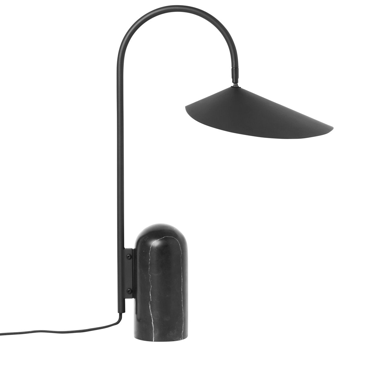 ferm LIVING Arum bordslampa Svart