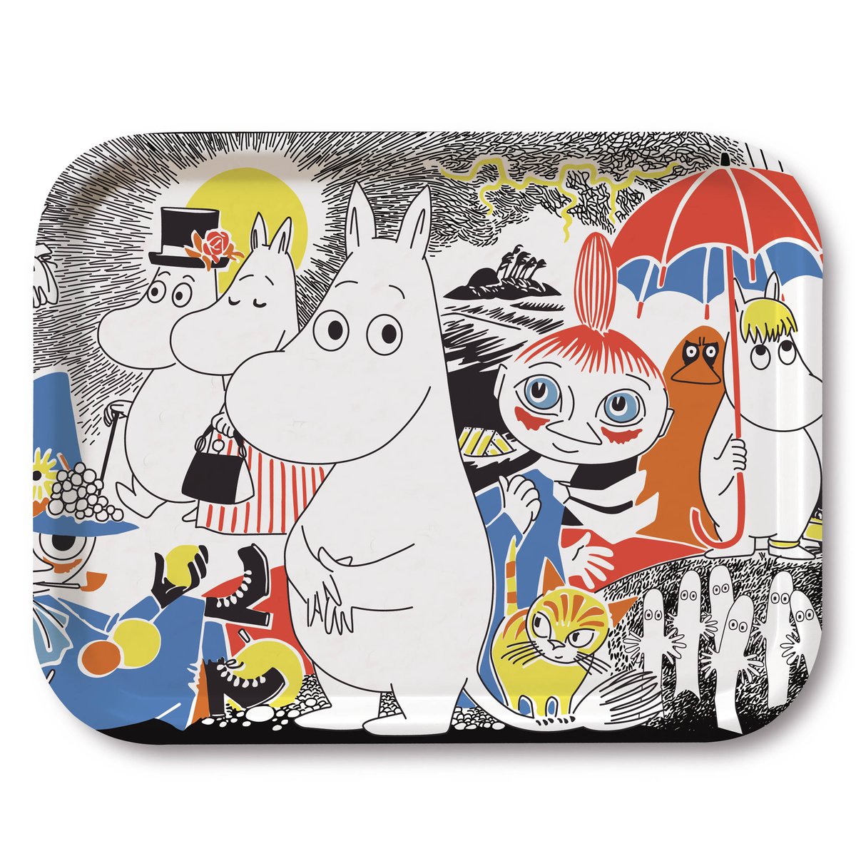 Opto Design Moomin Comic Cover No. 1 tray 27x20 cm