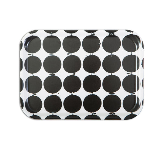 Opto Design Tallyho tray 36x28 cm Black-white