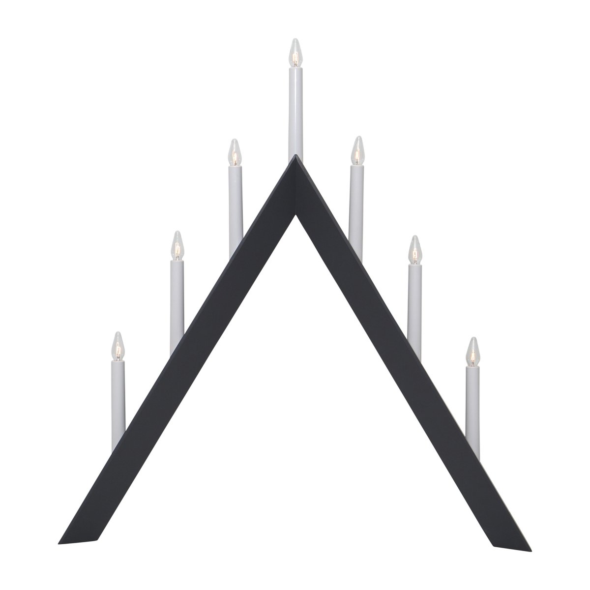 Star Trading Arrow candle holders 64.5 cm Grey