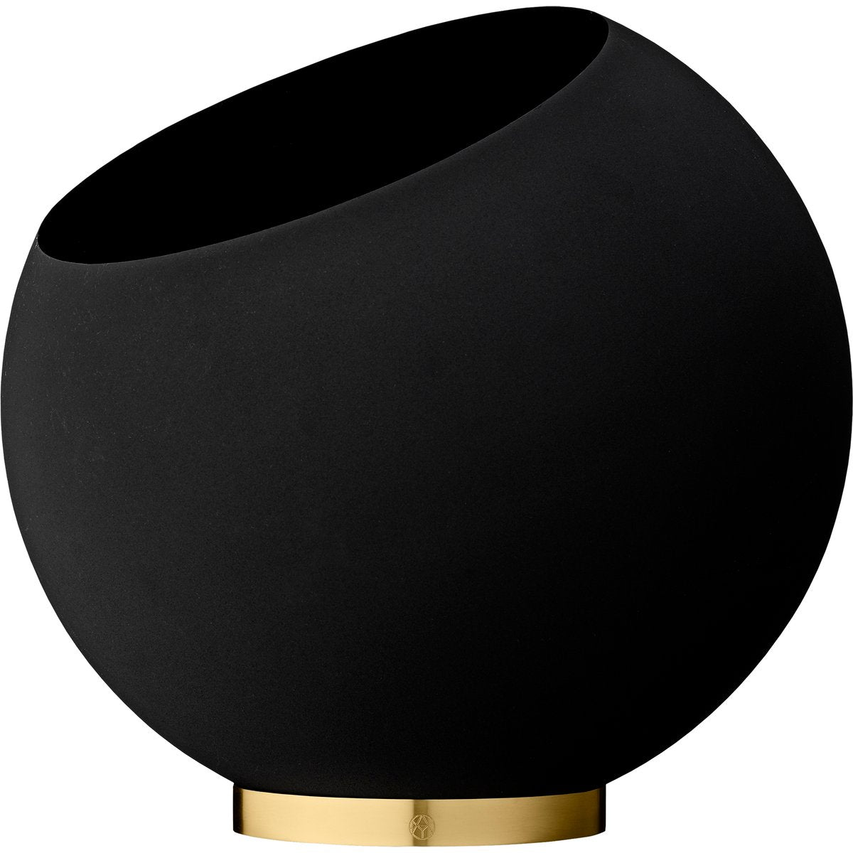 AYTM Globe flowerpot Ø43 cm Black