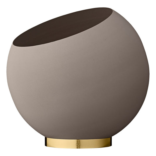 AYTM Globe flowerpot Ø37 cm Taupe