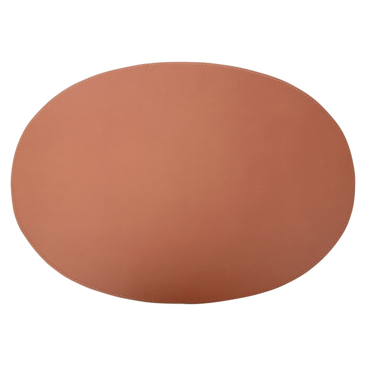 Ørskov Ørskov Platzdecke Leder oval 47 x 34cm Cognac