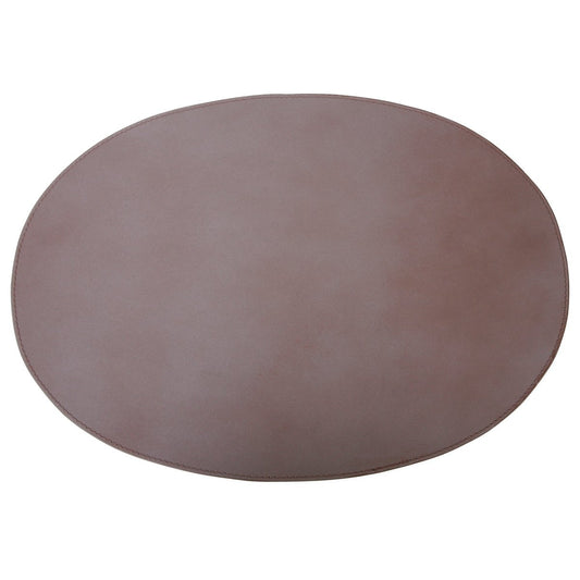 Ørskov Ørskov placemat leather oval 47x34 cm Elephant