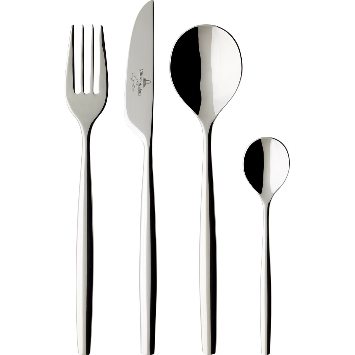 Villeroy & Boch Metro Chic cutlery 24 pieces Stainless steel