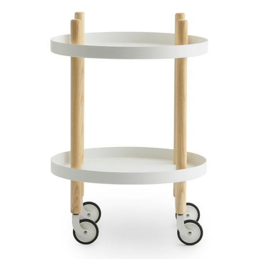 Normann Copenhagen Block table Ø45 cm white