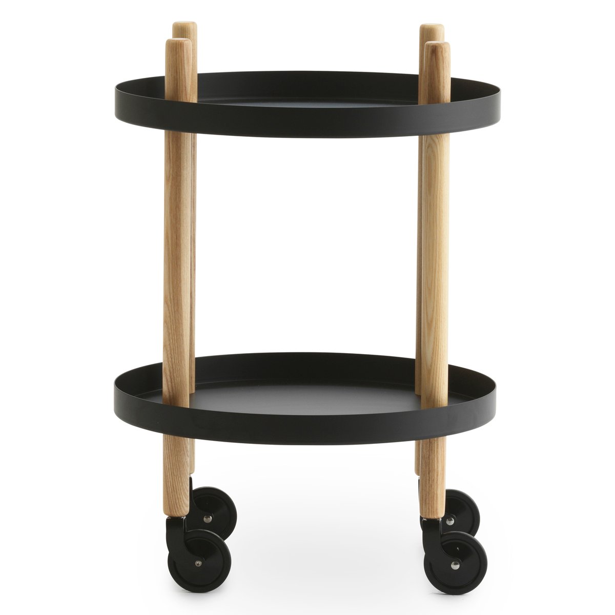 Normann Copenhagen Block Tisch Ø45cm Schwarz