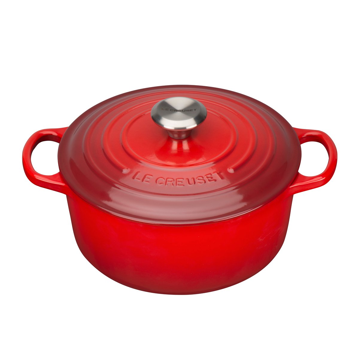 Le Creuset Le Creuset Bräter rund 4,2 l Kirschrot