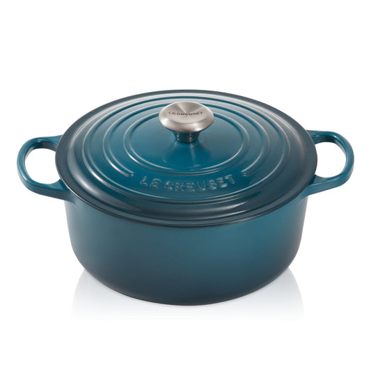 Le Creuset Le Creuset Bräter rund 4,2 l Deep Teal