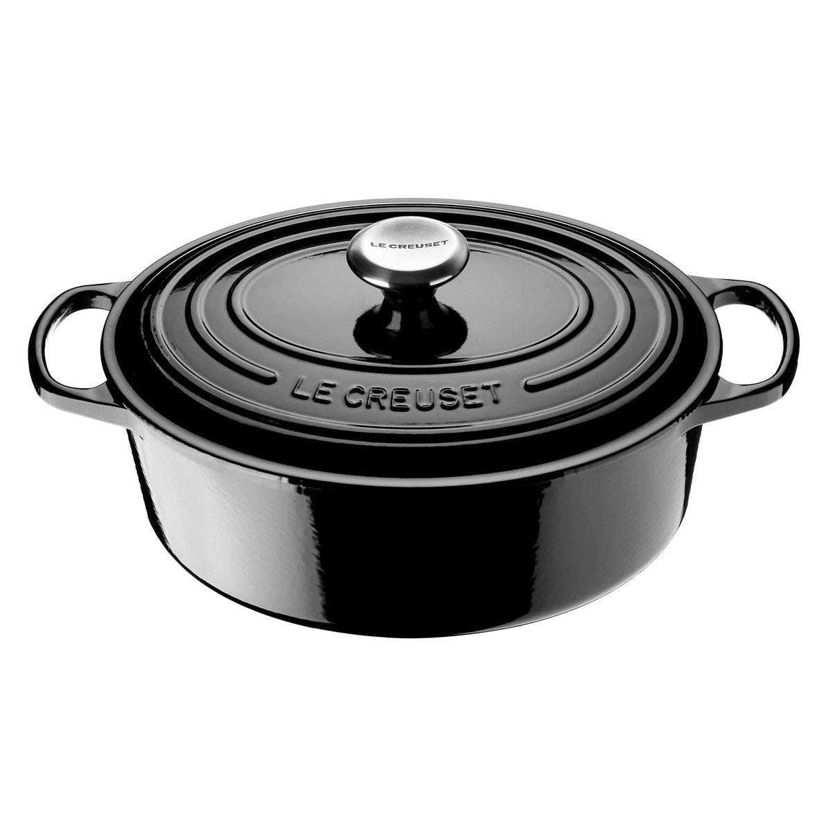 Le Creuset Le Creuset Bräter oval 4,1 l Schwarz