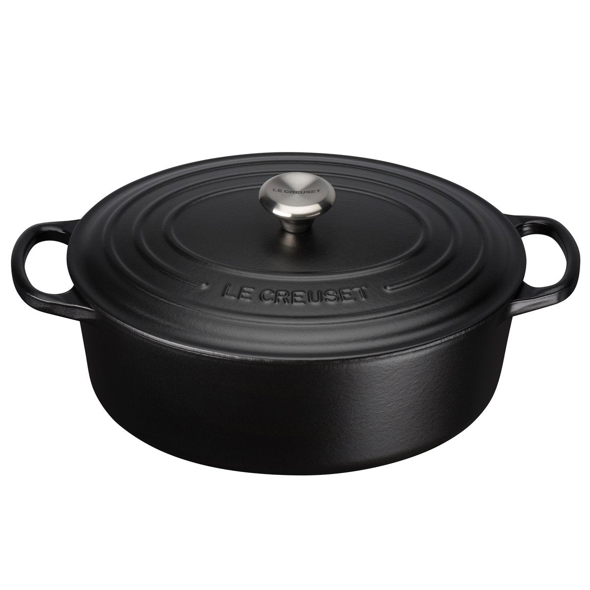 Le Creuset Le Creuset Bräter oval 4,1 l Matte Black