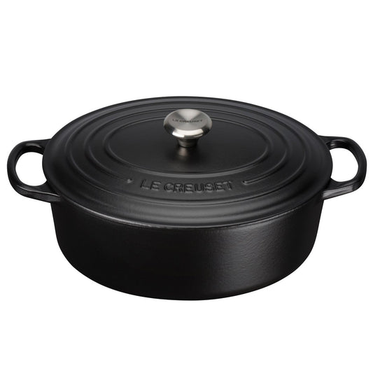 Le Creuset Le Creuset Signature oval casserole 4.1 l Matte Black